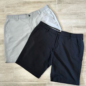 Two pair Men’s Under Armour loose fit shorts